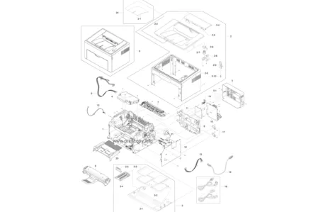 Main Assembly COVER-FRONT для Samsung ML1640 Main Assembly COVER-FRONT для Samsung ML2240 Main Asse JC63-01883A для моделей Samsung ML1640