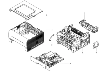 Main CASSETTE для Samsung ML2950D JC90-01103A для samsung моделей  ML2950D,  ML2950ND, ML2955D