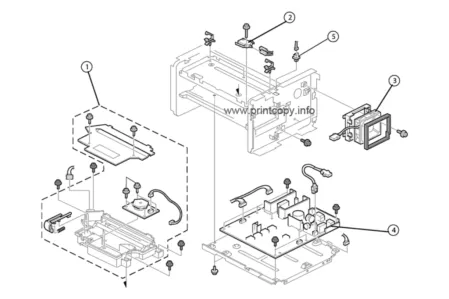 Вентилятор 127N07575 для Xerox Phaser 3100 MFP