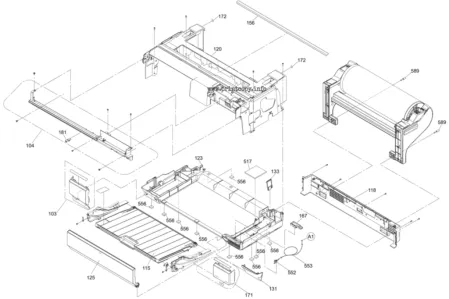 Комплект шестеренок 13.6/ 31.2  1434681 для Epson SC-P800/ STYLUS PRO 3800/ PRO 3880/ SC-P807/ SC-P808/ SC-PX3V