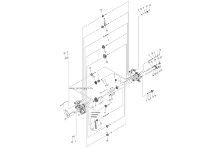 Главный привод в сборе FM3-9426 для Canon iR2530/ 2525/ 2520/ 2545i