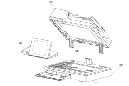 ADF в сборе CF066-67910 | CQ819-60024 для HP LaserJet Enterprise 700 M725 MFP