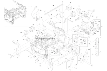 Контактная панель JC96-03535A | 115N00861 для Samsung SCX-6345N/ SCX-6555N/ Xerox WC 4150/ WC 4250/ WC 4260