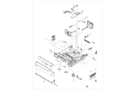 Кассета (лоток 2) RM1-8125 | RC3-1133 для HP LaserJet M551