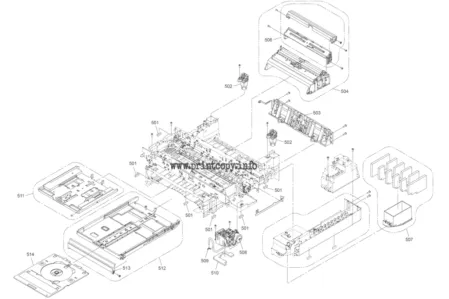 Войлочная подушка 1571763 для Epson XP600/ XP601/ XP605/ XP630/ XP635/ XP700/ XP701/ XP702/ EP805A/ XP750/ XP800/ XP801/ XP802