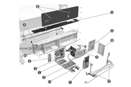 Кабель CQ105-67051 для HP DesignJet T7100/ T7200