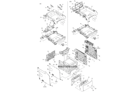 Плата питания RM1-6754 для HP Color LaserJet CP5525dn Enterprise