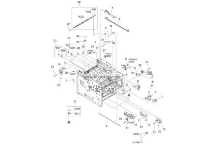 Солиноид RC2-0498-000 для HP LaserJet P3005/ M3027/ M3035