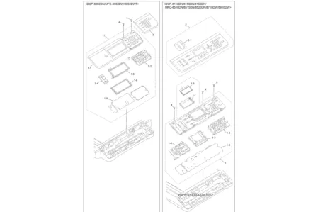 Вентилятор RK2-3301-000CN для HP Color LaserJet CP5525dn/ M750
