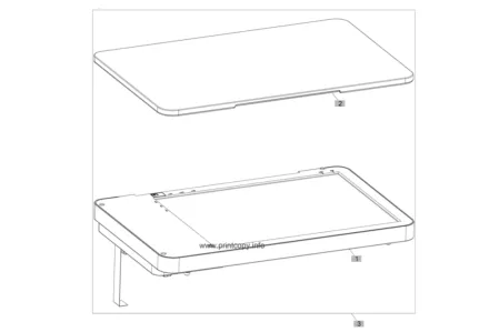 Сканер без крышки CZ172-60101 для HP LJ Pro MFP M125/ M126/ M127/ M128 (О)