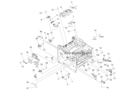 Блок сканера (лазер) RM1-1521-030 для HP LaserJet P3005/ M3027/ M3035