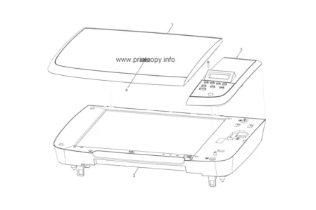 Планшетный сканер CB537-67901 для HP LaserJet M1120n/ M1120 MFP
