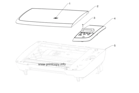 Блок сканера CB376-67901 для HP LaserJet M1005