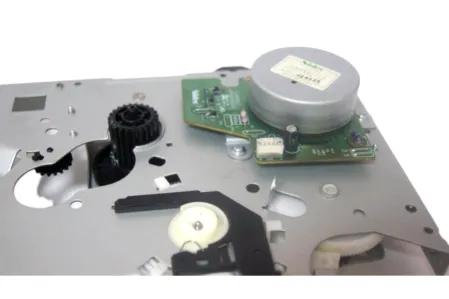 Правая пластина (с редуктором и двигателем) RM1-0527 для HP LJ 1300