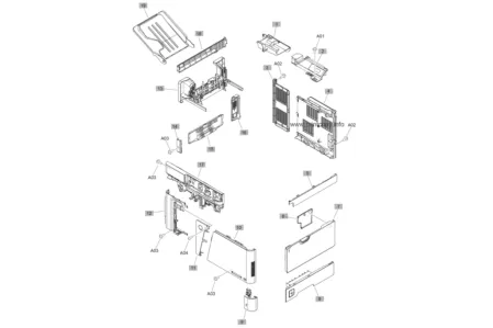 Переключатель питания RM2-5818 | RM2-7461 для HP LaserJet Enterprise MFP M630