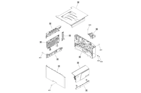 Панель управления RM1-8788 | RC3-2758 для HP LaserJet Pro 200 Color M251n/ M251nw