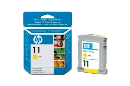 Картридж C4838AE (HP № 11) желтый для  HP DesignJet 100 / DesignJet 111 / DesignJet 800 (O)