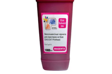 Эко Сольвентные чернила ( Eco solvent ) 1000мл Magenta