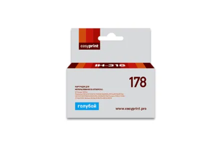 Картридж IH-319(178 | 178XL) голубой (CB318HE | CB323HE) для HP DeskJet Advantage 3525/ 4615/ 4625/ 5525/ 6525 совместимый