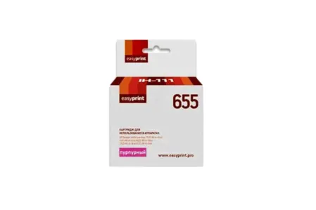 Картридж IH-111(655) пурпурный (CZ111AE) для HP DeskJet Advantage 3525/ 4615/ 4625/ 5525/ 6525 совместимый