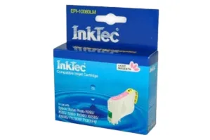 Картридж для Epson Stylus Photo совместимый светло-пурпурный InkTec EPI-10080LM (T0806) Light Magenta