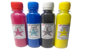 Комплект цветного тонера для HP Color LJ-1215 / 1025 / 1525 / 2025 / Pro 200 / Pro 300 / Pro 400 45гр.