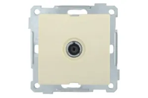 Розетка телевизионная EAB11-K33 (брутто 0.07 кг) цв.кремовый