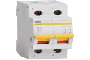 Автомат BH-32 40A, MNV10-2-040, шт MNV10-2-040 для моделей iek