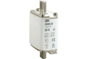 Плавка вставка предохранителя IEK DPP10-050 ·  Серия ППНИ-33