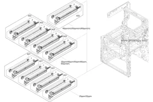 Главный коротрон 302ND93170 | MC-8550 для Kyocera ECOSYS P8060CDN/ TASKalfa 2552CI/ 3252CI/ 4002I/ 5052CI/ 6002I/ 6052CI