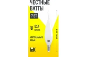 Лампа СВ35 7 Вт Е14, шт 14 для моделей iek
