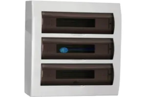 Корпус пластиковый навесной на 36 модулей, MKP12- MKP12-N-36-41-G для моделей iek