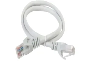 Патч-корд, цвет серый, PC01-C6U-1M, шт PC01-C6U-1M для моделей iek