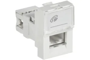 Розетка телефонная CKK-40D-RT1-K01, шт CKK-40D-RT1-K01 для моделей iek
