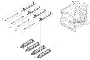 Узел проявки DV-8505C | 302LC93032 для Kyocera TASKalfa 4550ci/ 5550ci/ FSC8600DN