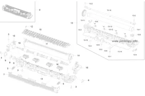 FUSER COVER-FUSER для Samsung ML1660 FUSER COVER-FUSER для Samsung ML1665 Fuser COVER, ML-1660,PET+ JC63-02612A для моделей Samsung ML1660