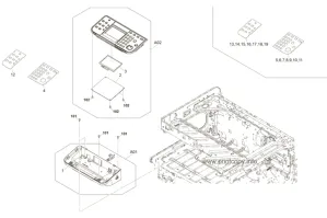 Панель управления 302MY94031 | 2MY0103 для Kyocera FSC8520MFP/ FSC8525MFP
