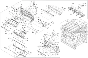 Блок подачи тонера 2N494010 / 302LC94010 / 302LC94011 / 302LC94012 / 302LC94013 / 302N494010 для Kyocera ECOSYS FSC8600DN/ FSC8650DN