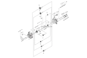 MAIN DRIVE ASSEMBLY (iR2545/2535 Series) PIN, DOWEL для Canon iR2520 XD9-0296-000 для can моделей ON IR2520, ON IR2520I, ON IR2525