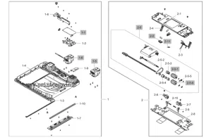 Комплект петель JC97-04527A | JC97-04528A для HP LJ E82540/ E82550/ E82560