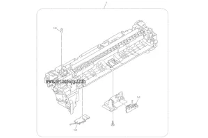 CF235-67911 Upper cassette (Tray 2) assembly kit    CF235-67911 для HP моделей LaserJet Enterprise 700 M712