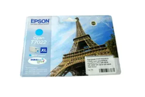 Картридж T7022/ C13T70224010 Cyan для Epson WorkForce Pro WP-4015/ WP-4025/ WP-4515/ WP-4545 (О)